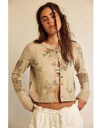 Free People - Nocturnal Patterned Cardi - Lyst