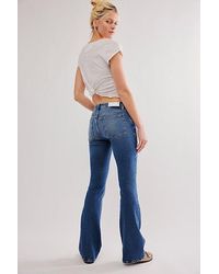 RE/DONE - Mid-Rise Baby Boot Jeans - Lyst