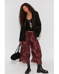 Free People - Forever Young Burnout Pants - Lyst