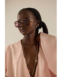 Free People - Luna Classic Tinted Aviator Sunglasses - Lyst