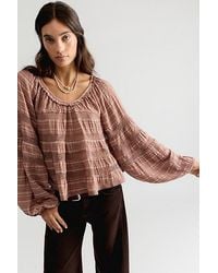 Free People - Anya Blouse - Lyst