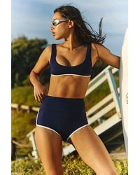 Salt Gypsy - Betty High-Waisted Boyshort Surf Bottoms - Lyst