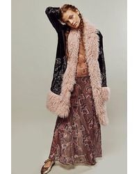 Urban Outfitters - Moon Glow Coat Jacket - Lyst