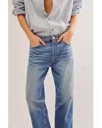 RE/DONE - Loose Crop Jeans - Lyst