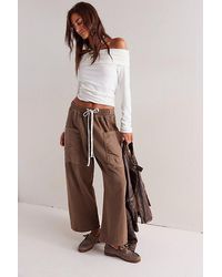 Free People - Jet Set Knit Pull-on Pants - Lyst