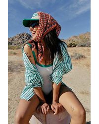 Free People - Lotus Paisley Print Bandana - Lyst