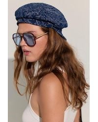 Free People - Bandana Printed Cadet Hat - Lyst