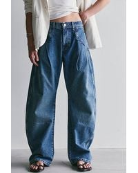 Free People - Golden Hour Trouser Jeans - Lyst