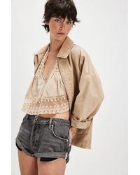 One Teaspoon - Bandits Low-Waist Denim Shorts - Lyst