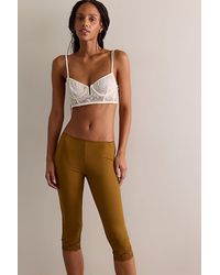 Free People - Vacation Essentials Capris - Lyst