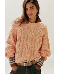 Free People - Frankie Cable Jumper - Lyst