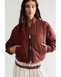 Agolde - Leni Bomber Jacket - Lyst