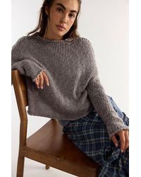 Free People - Opal Rollneck Knit Jumper - Lyst