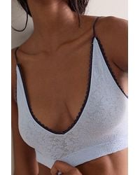 Intimately By Free People - Sweet Point Seamless Longline Bralette By - Lyst