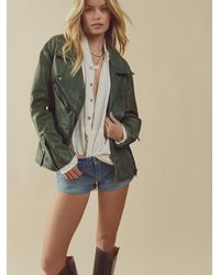 Free People Leather jackets for Women | Online Sale up to 65% off 