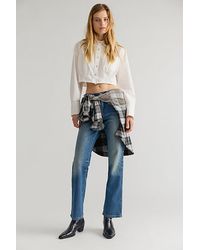 Wrangler - Wrancher Mid-Rise Bootcut Jeans - Lyst