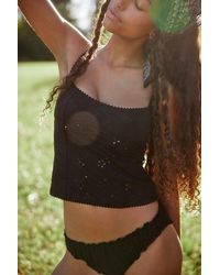 Intimately By Free People - Full Bloom Cotton Eyelet Cami By - Lyst