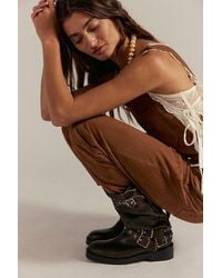 Free People - We The Free Janey Engineer Boots - Lyst