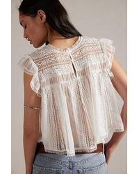 Free People - Sun Drenched Blouse - Lyst