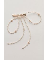 Free People - Pretty In Pearls Exaggerated Bow - Lyst