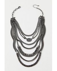 Free People - The Pistols Stacked Chain Choker - Lyst