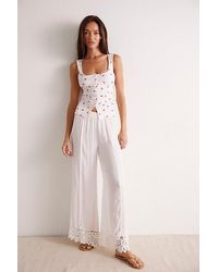 Intimately By Free People - End Game Pointelle Printed Tank Top By - Lyst