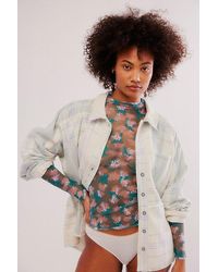 Intimately By Free People - Lady Lux Printed Layering Top - Lyst