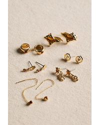 Free People - Baez Plated Earrings - Lyst