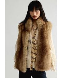 Apparis - Laila Faux Fur Vest Jacket - Lyst