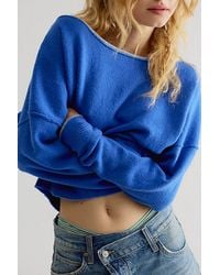 Free People - See Me Softspun Pullover - Lyst