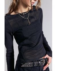 Free People - Delilah Long Sleeve Top - Lyst