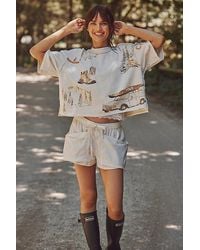 Free People - Mountain View Graphic Tee By - Lyst