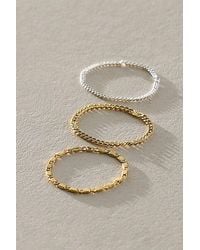 Free People - Maree Ring Stack Set - Lyst