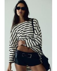 Free People - Alessia Vegan Micro Trouser Shorts - Lyst