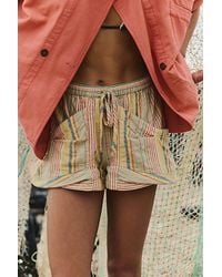 Free People - Good Fortune Stripe Shorts - Lyst