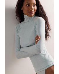 Intimately By Free People - Keeping It Light Ribbed Turtleneck Top By - Lyst