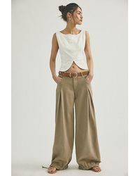 Free People - Essential Lotus Balloon Jeans - Lyst