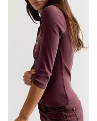 Free People - Atlas Boat Neck Top - Lyst