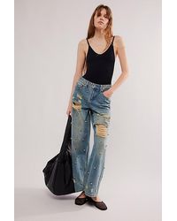 The Ragged Priest - Studded Distressed Release Jeans - Lyst