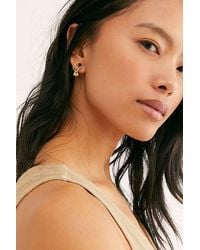 Free People - Teeny Tiny Mega Stud Earring Set - Lyst