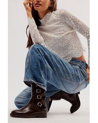 Free People - We The Free Dusty Buckle Boots - Lyst