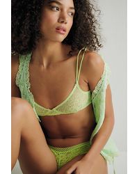 Intimately By Free People - Graphic Edge Lace Triangle Bralette By - Lyst