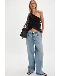 Agolde - Twist Low-Slung Baggy Jeans - Lyst