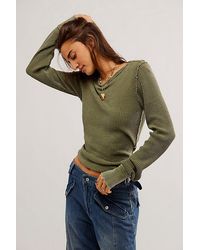 Free People - Roll With It Thermal At Free People In Adventurer, Size: Xs - Lyst