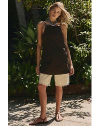 Free People - Beachside Cotton-Linen Mini - Lyst