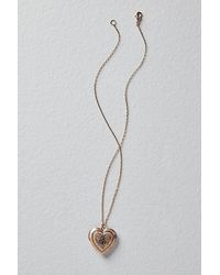 Free People - Monogram Necklace At In A - Lyst