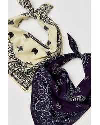 Free People - Everyday Printed Bandana - Lyst