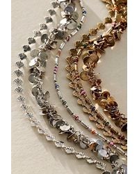 Free People - Solana Layered Anklet - Lyst