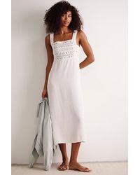 Intimately By Free People - Ever After Midi Slip Dress By - Lyst