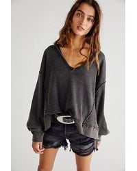 Free People - Buttercup Thermal At Free People In Black, Size: Xs - Lyst